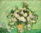 Vincent van Gogh Roses painting